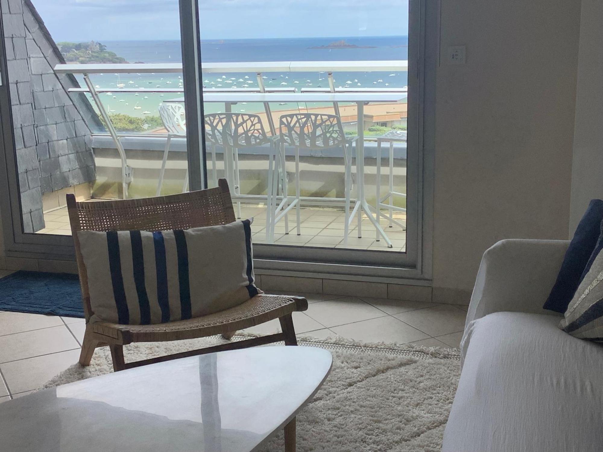 Heol - Appartement 2 Chambres - Vue Mer Et Parking Dinard Exterior photo